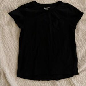 Black T-Shirt w/ heart pocket